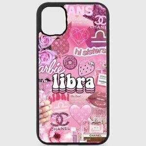 PINK Libra Zodiac Phone Case